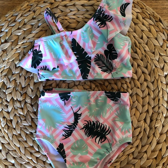 Swim Zip toddler girl suit - Picture 2 of 8